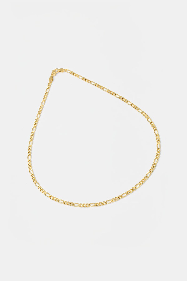 Позолоченное колье Tom Wood Bo Chain Medium Gold