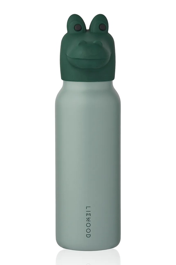 Термічна пляшка Liewood Falk Water Bottle With Crocodile Lid 350 ml