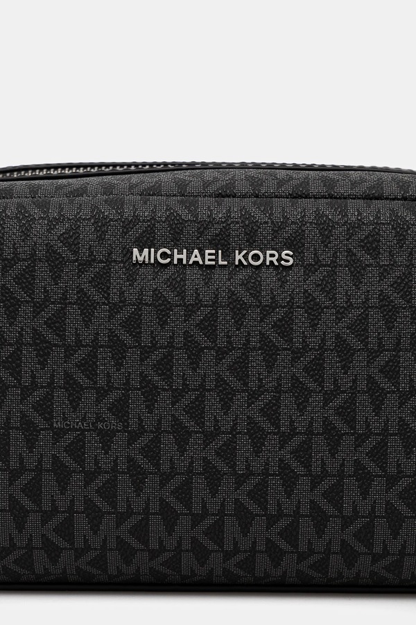 Косметичка Michael Kors HUDSON колір чорний фото 4