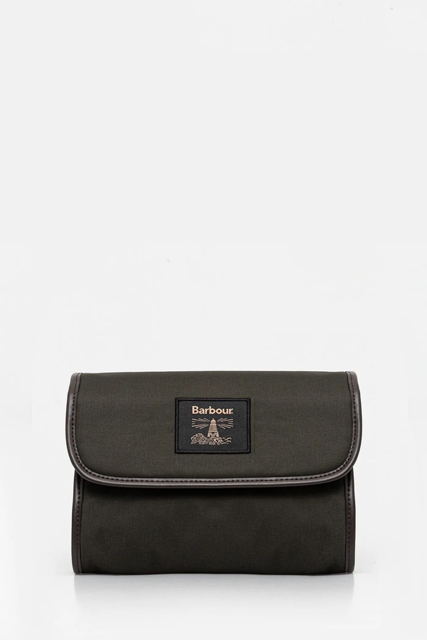 Косметичка Barbour колір зелений