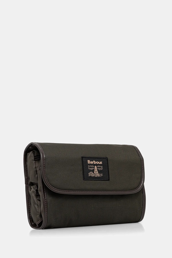 Косметичка Barbour колір зелений фото 2