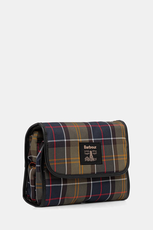 Косметичка Barbour колір зелений фото 2