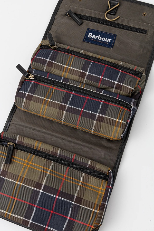 Косметичка Barbour колір зелений фото 4