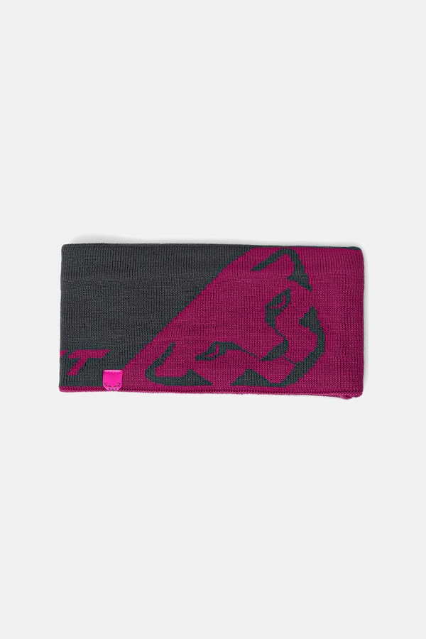 Повязка на голову Dynafit Leopard Logo цвет розовый фото 2