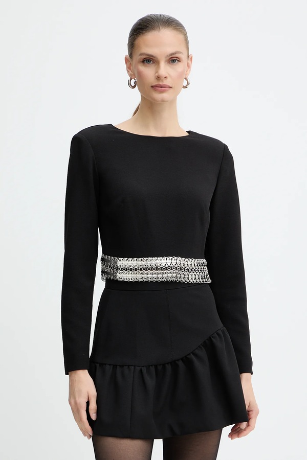 Блузка Pinko цвет черный