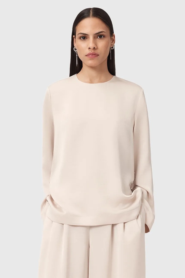 Блузка AllSaints LEANNE цвет белый