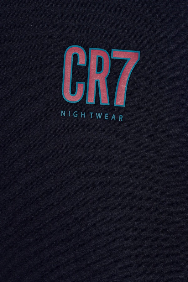 Дитяча бавовняна піжама CR7 Cristiano Ronaldo 2-pack колір синій фото 2
