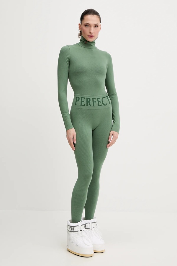 Функциональные леггинсы Perfect Moment Perfect Thermal цвет зеленый