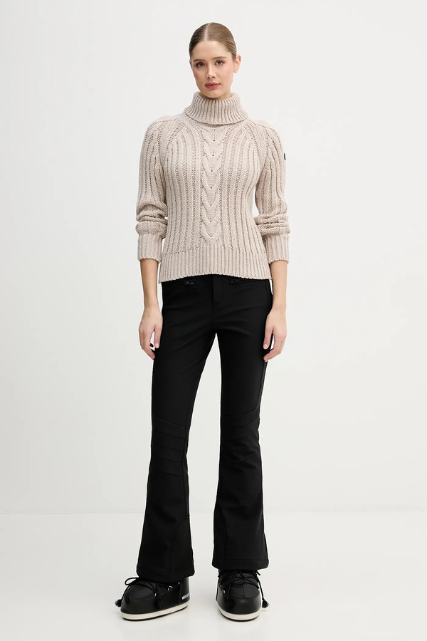 Светр із додаванням вовни Newland LADY WOOL SWEATER колір бежевий