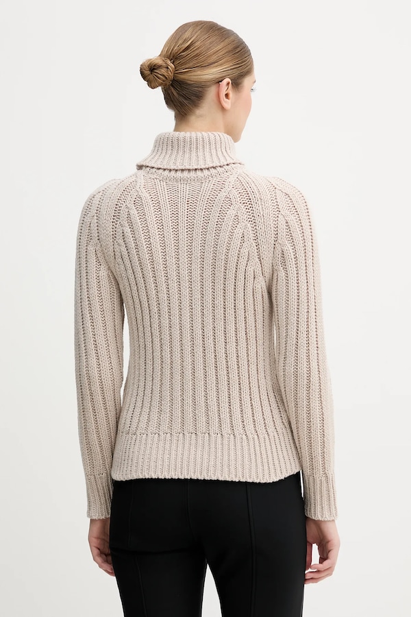 Светр із додаванням вовни Newland LADY WOOL SWEATER колір бежевий фото 2
