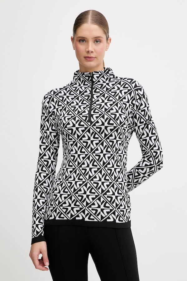 Функціональний лонгслів Newland LADY T-NECK колір чорний
