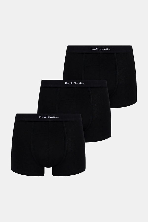 Боксери Paul Smith 3-pack колір чорний