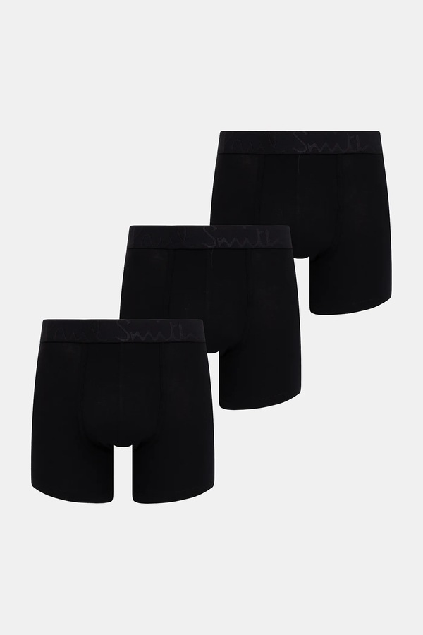 Боксери Paul Smith 3-pack колір чорний