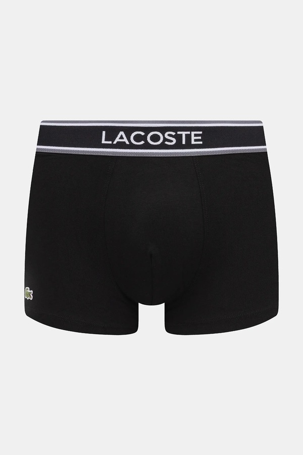 Боксери Lacoste 3-pack колір чорний фото 4