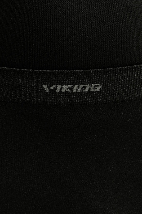 Функціональні легінси чоловічі з бамбукового волокна Viking Eiger 2.0 колір чорний фото 4