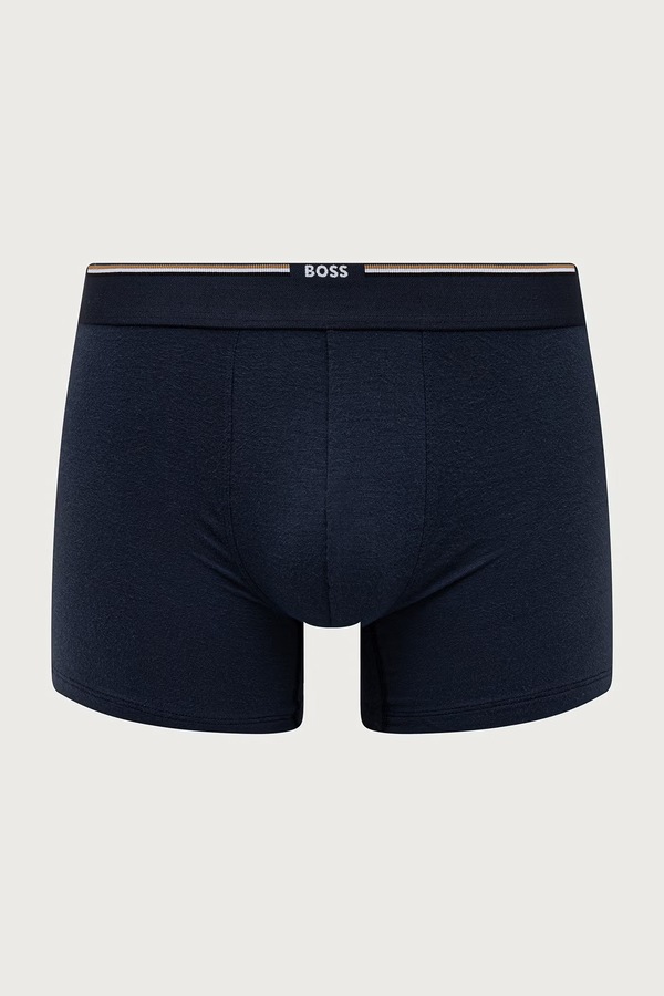 Облегающие боксеры мужские с вискозой BoxerBr 3P Bamboo 3 шт. BOSS цвет бежевый фото 2