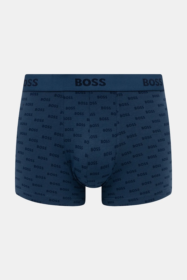 Боксери BOSS 3-pack Trunk 3P 2 Design G колір синій фото 2
