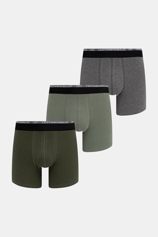 Боксери CR7 Cristiano Ronaldo 3-pack колір зелений