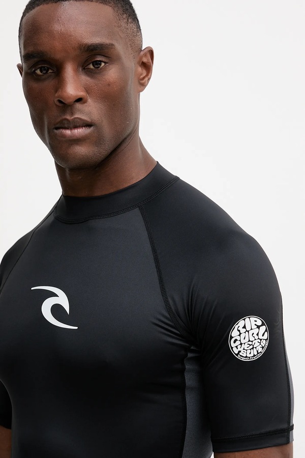 Футболка для плавання Rip Curl WAVES UPF колір чорний фото 4