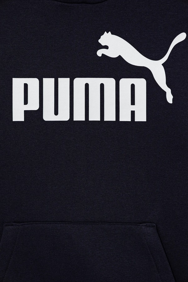 Дитяча кофта Puma ESS No. 1 Logo Hoodie FL B колір синій фото 3