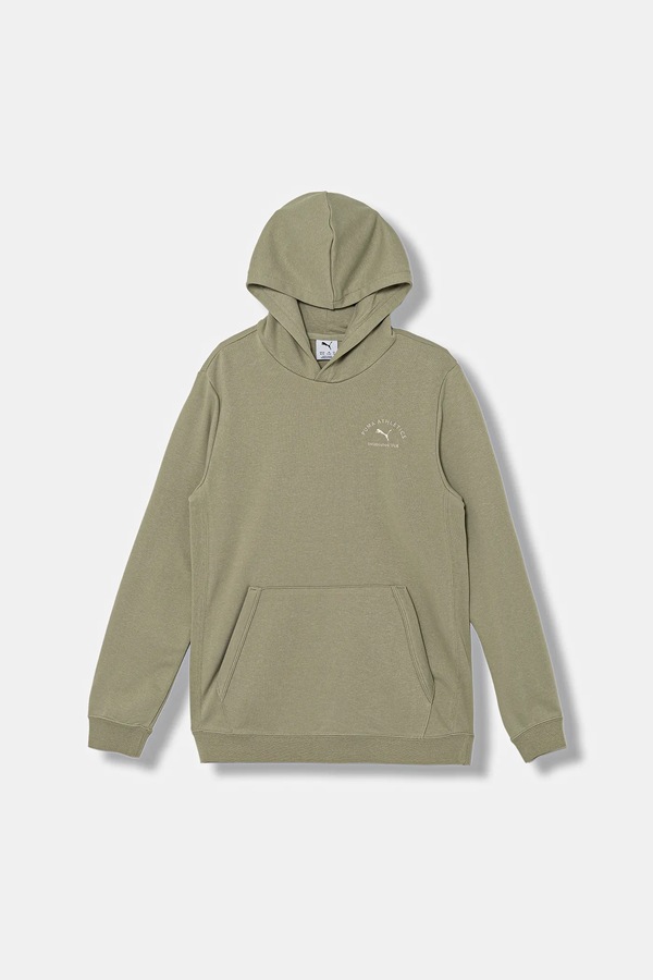 Дитяча кофта Puma CLASS Graphic Hoodie TR B колір зелений