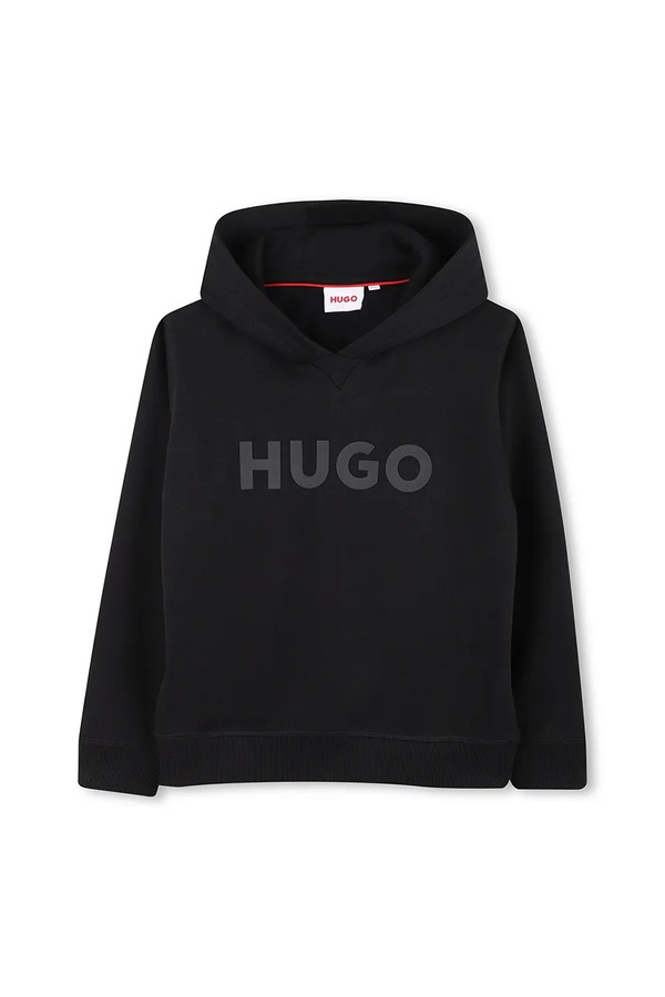 Дитяча кофта HUGO колір чорний
