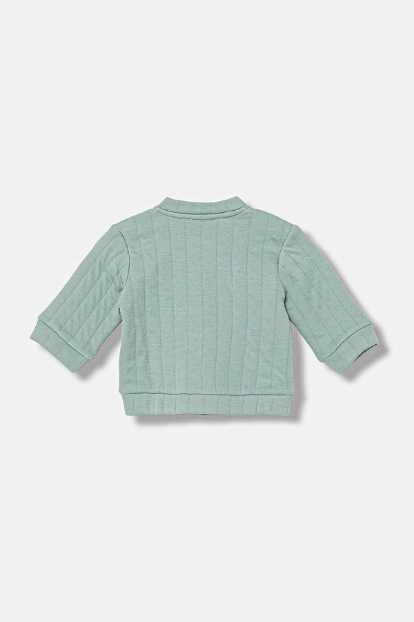 Дитяча кофта United Colors of Benetton колір бірюзовий