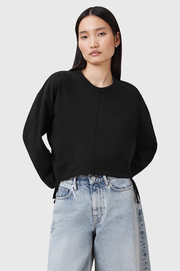 Бавовняна кофта AllSaints MIRA колір чорний
