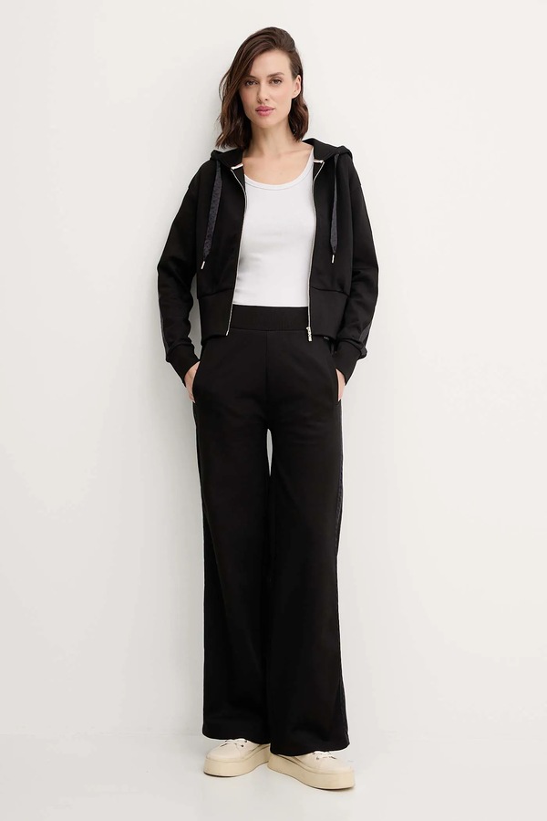 Кофта лаунж BOSS B Texture_Jacket H. колір чорний