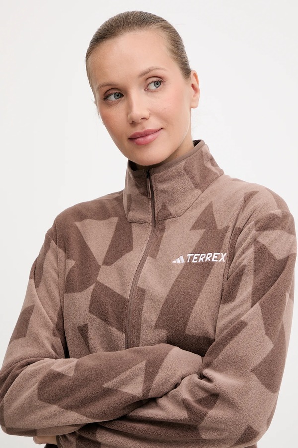 Спортивна кофта adidas TERREX Multi колір коричневий фото 4