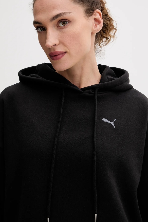 Кофта Puma колір чорний фото 4