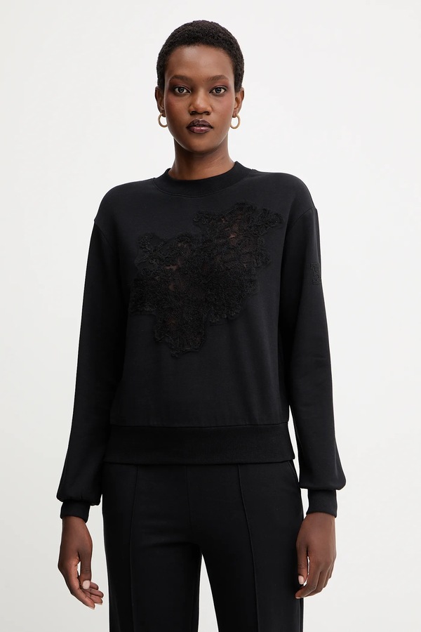 Кофта Ermanno Scervino LIFE колір чорний