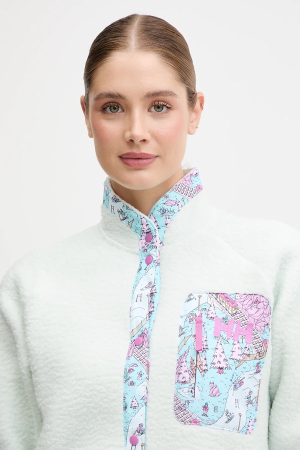 Флісова кофта Helly Hansen IMPERIAL колір зелений фото 4