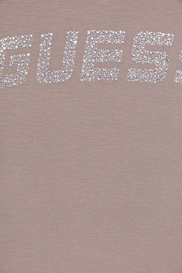Дитяча кофта Guess колір бежевий фото 2