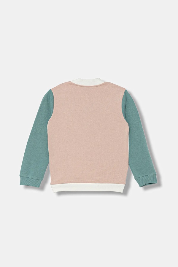 Дитяча бавовняна кофта United Colors of Benetton колір білий фото 2