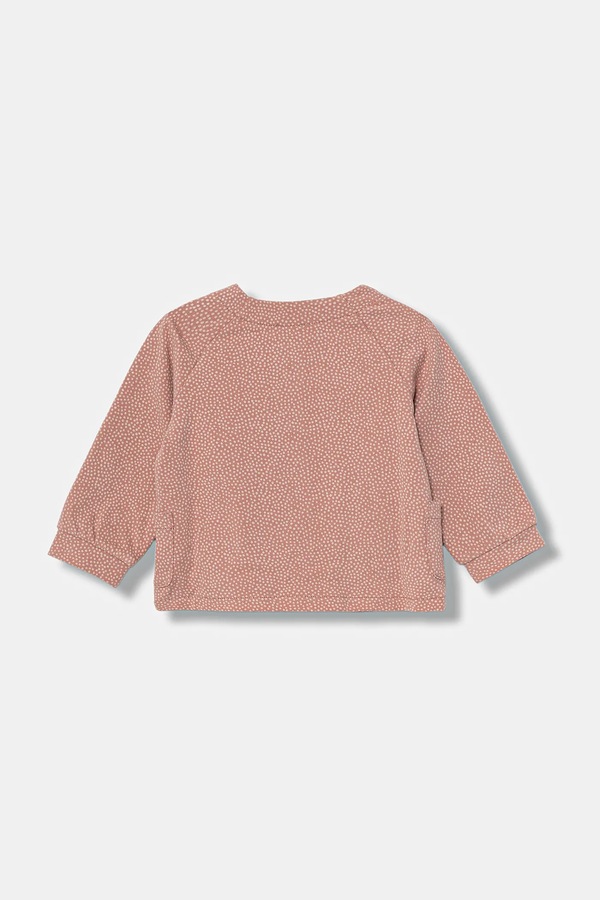Кофта для немовлят United Colors of Benetton колір рожевий