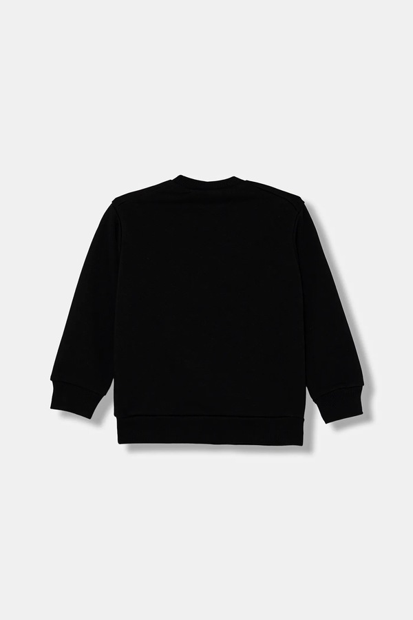 Детская хлопковая кофта Marni MS340U SWEAT-SHIRT цвет черный