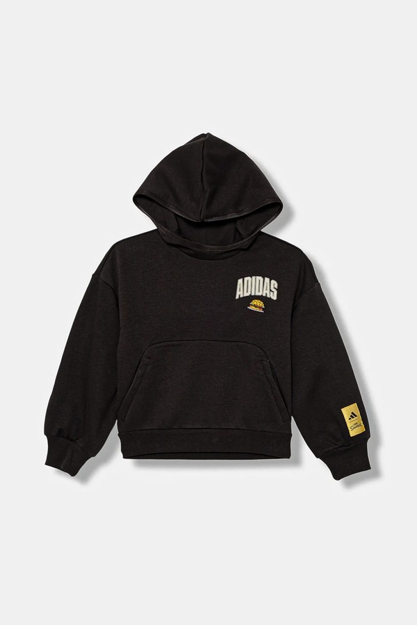 Дитяча кофта adidas колір коричневий