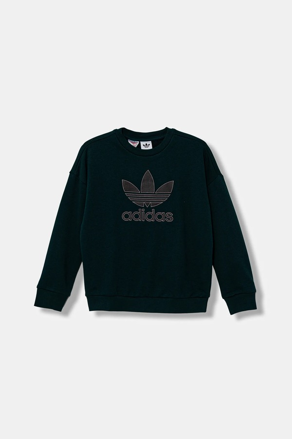 Кофта adidas Originals цвет зеленый