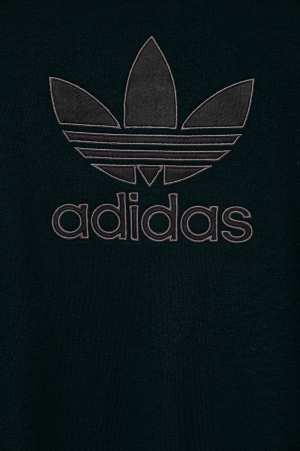 Кофта adidas Originals колір зелений фото 3