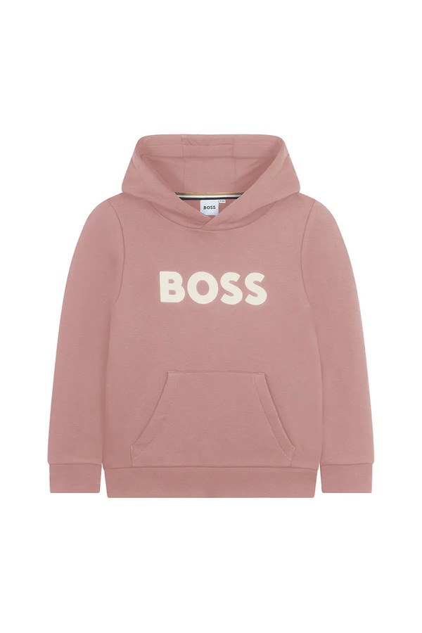 Детская кофта BOSS цвет оранжевый