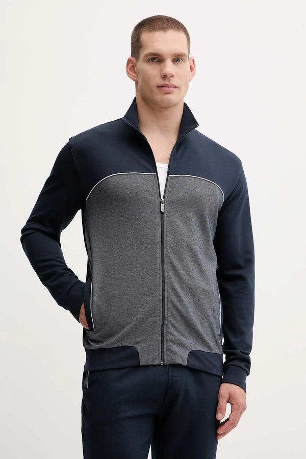 Кофта лаунж BOSS Tracksuit Jacket цвет черный