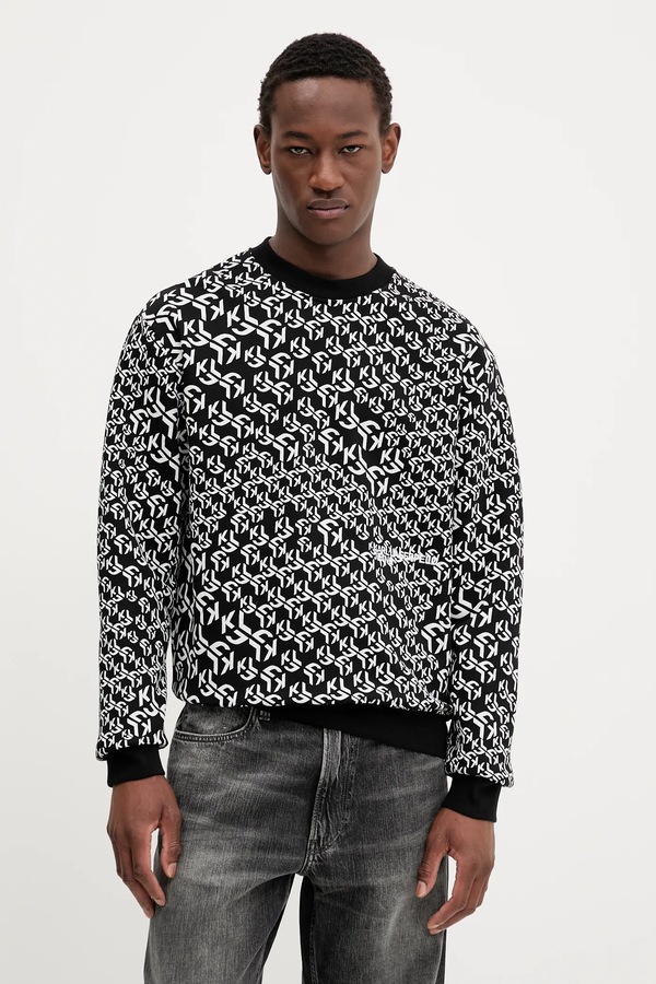 Кофта Karl Lagerfeld Jeans колір чорний
