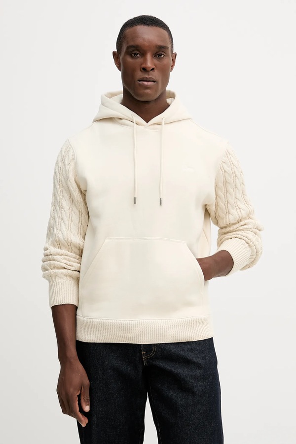Кофта Guess колір бежевий