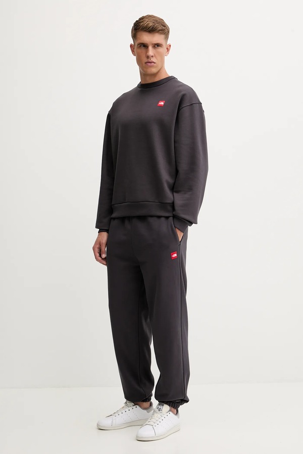 Кофта The North Face Redbox колір сірий фото 2