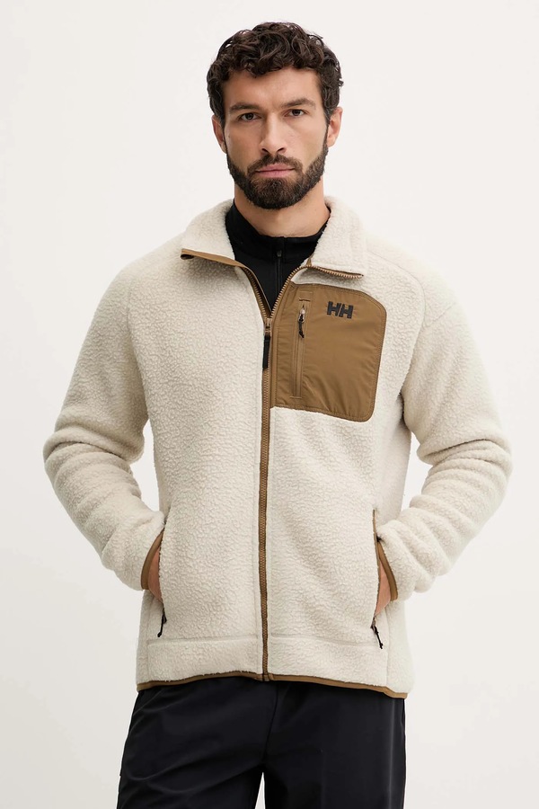 Флісова кофта Helly Hansen PANORAMA колір бежевий