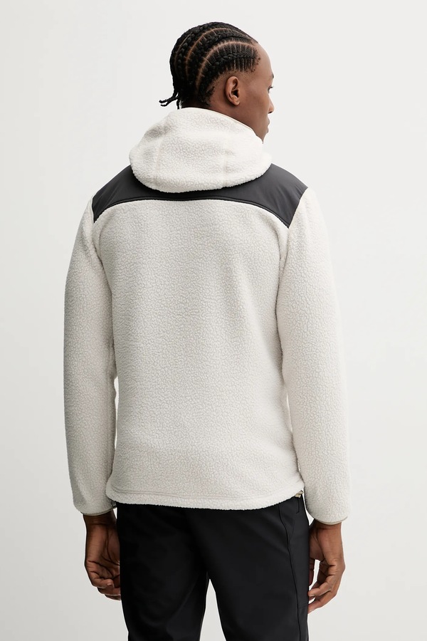 Спортивная кофта Jack Wolfskin KAMMWEG PILE цвет бежевый фото 2