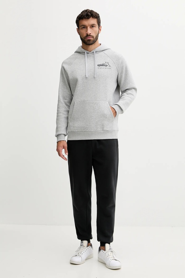 Кофта Under Armour Rival колір сірий фото 2