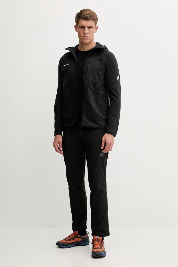 Кофта outdoor Mammut Tamaro колір чорний