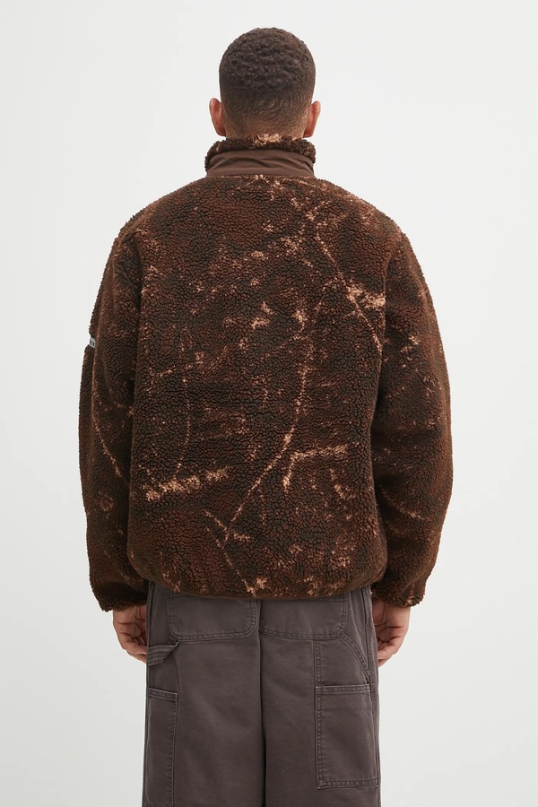 Флисовая кофта No Problemo Zip Through Fleece цвет коричневый фото 2